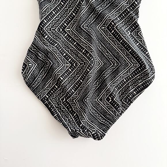 [Miraclesuit] Black Gray Tulum Treasures Siren One-Piece Underwire Swimsuit 10 - Picture 7 of 12